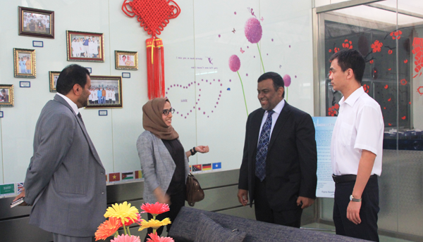 The United Arab Emirates (UAE) Ambassador Visited our hospital 