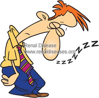 deal with fatigue in stage 5 kidney failure