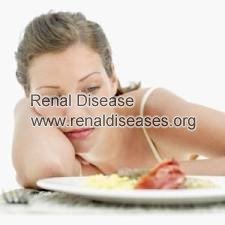 Loss of Appetite after Dialysis with Kidney Failure