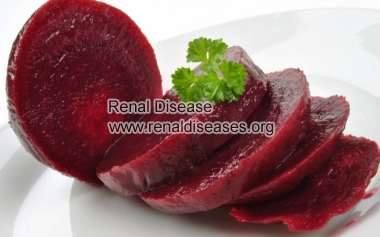 Beet Root Good for Kidney Failure