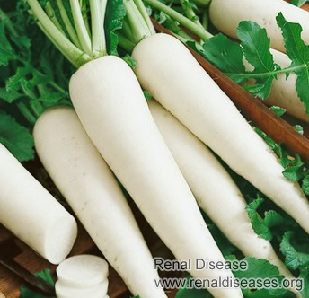 How Should White Radish Be Consumed by Kidney Disease Patients