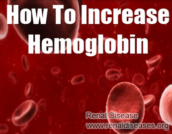 In What Way Should Dialysis Patient Do to Increase Hemoglobin