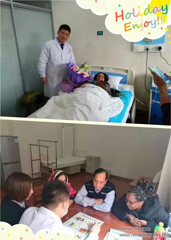 65 Years Old Renal Patients From Bangladesh Came to China for Chinese Treatment
