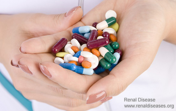 Drug Choice of Bilateral Renal Parenchymal Disease