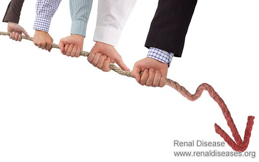 GFR Declined from 75 to 57 in One Month: Why the Difference
